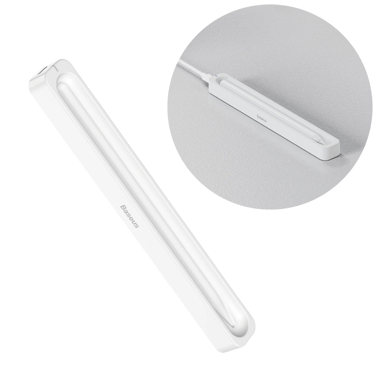 Wireless charger for Apple Pencil 2 / Baseus stylus - white_0