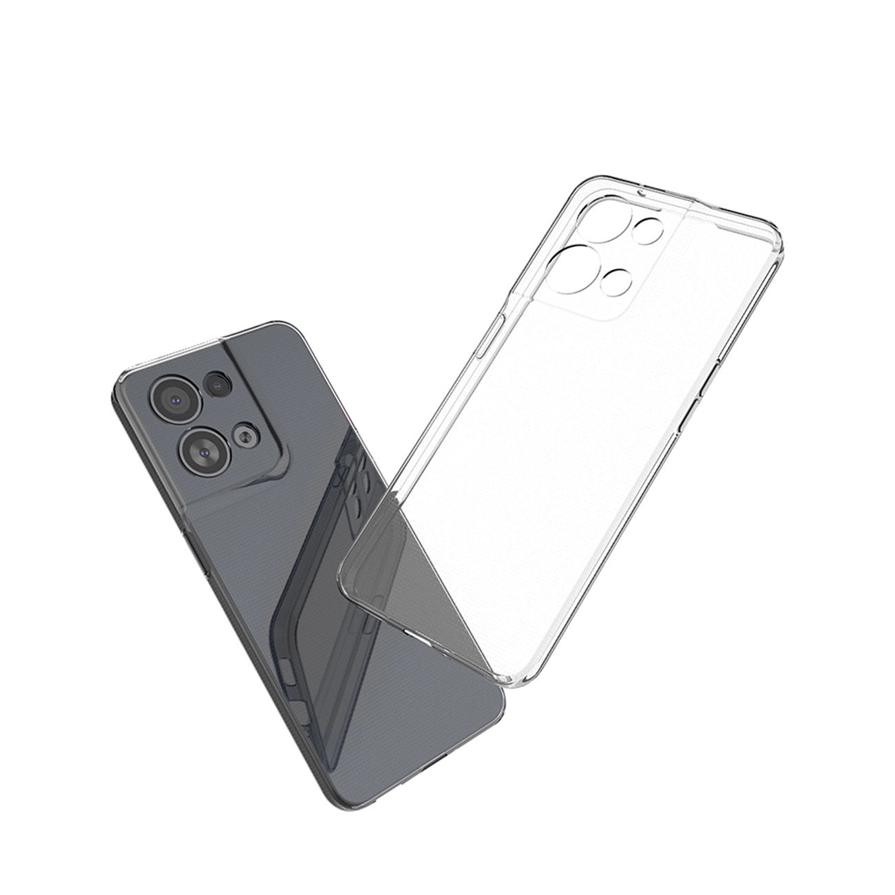 Ultra Clear 0.5mm case for Oppo Reno 8 Pro thin cover transparent_5