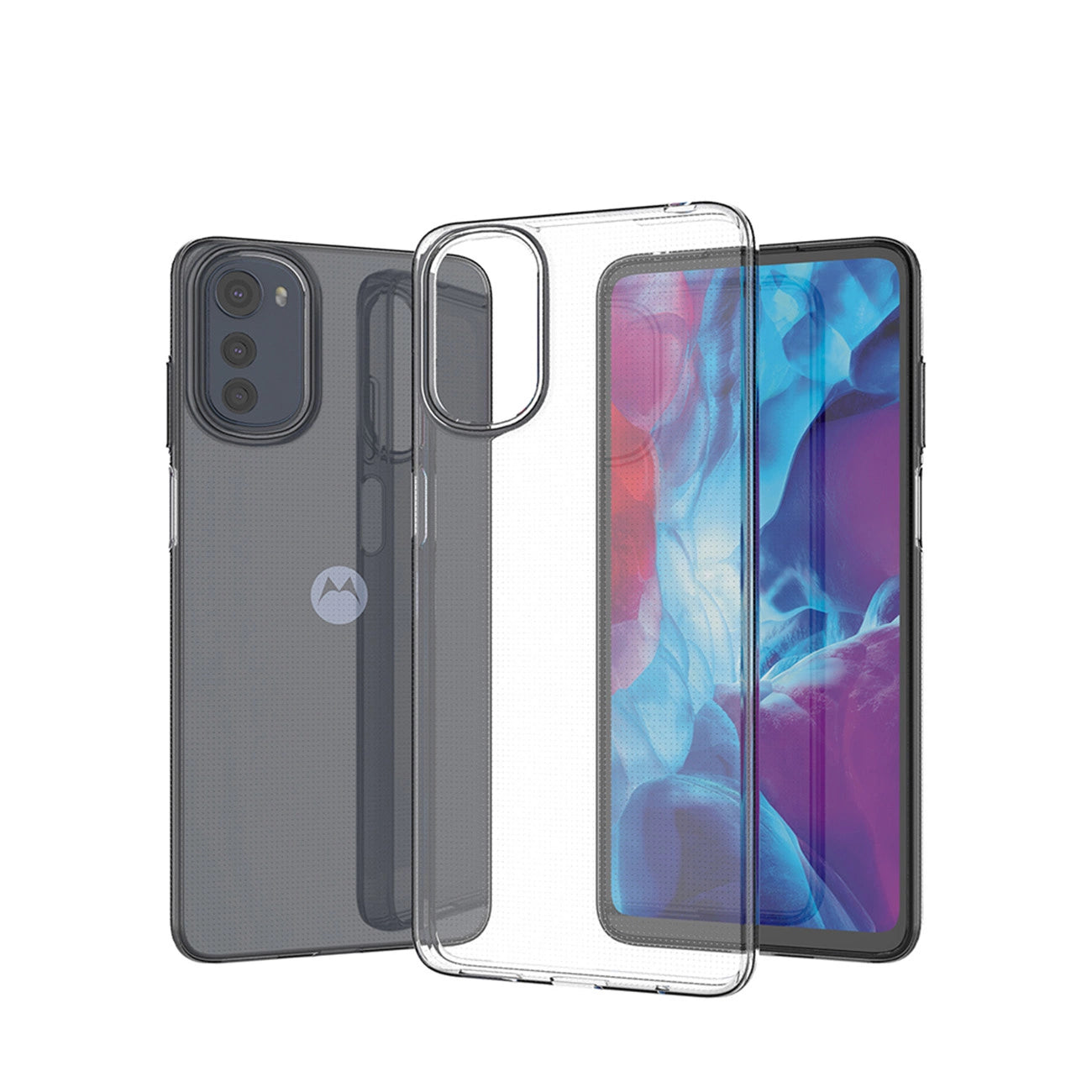 Ultra Clear 0.5mm case for Motorola Moto E32 thin cover transparent_3