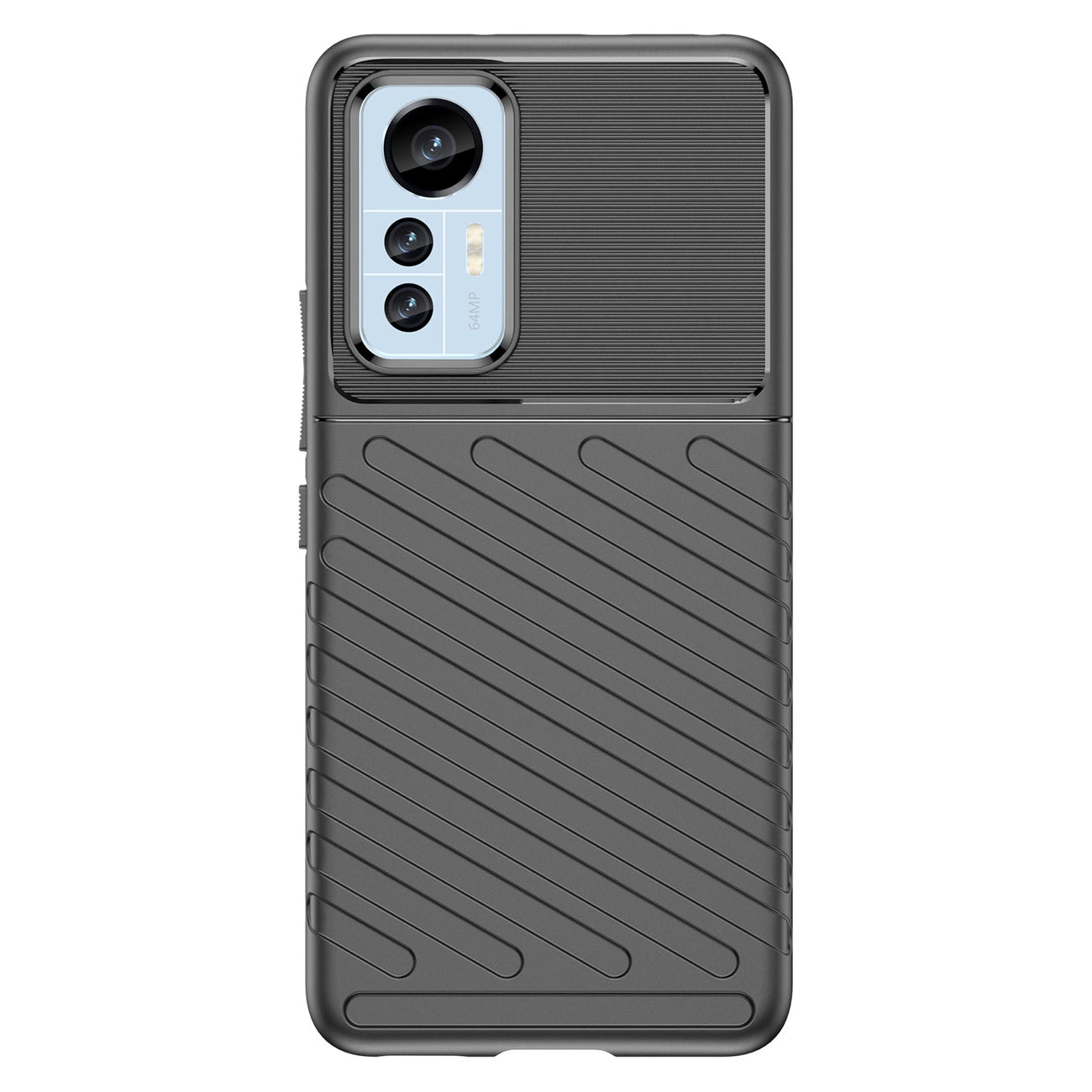 Thunder Case case for Xiaomi 12 Lite silicone armor case black_2