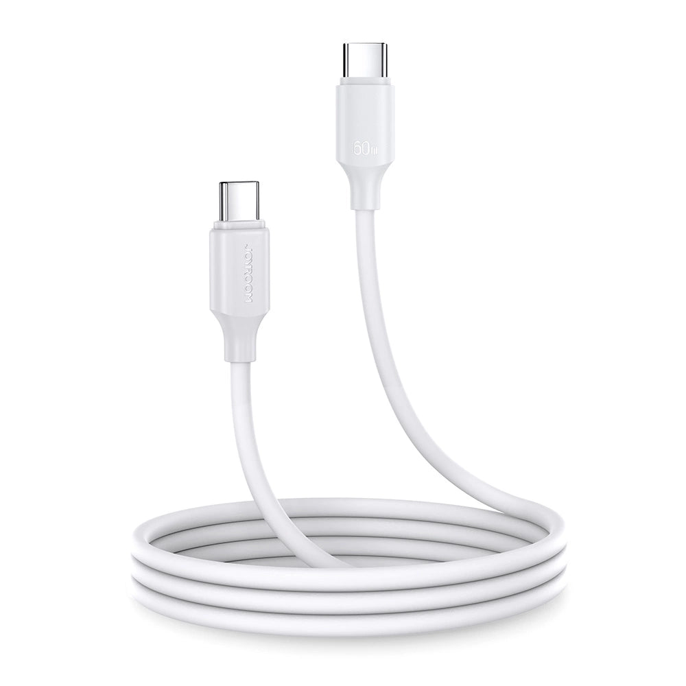Joyroom Long-Lasting Series A9 USB-C / USB-C PD QC cable 60W 3A 1m - white_0