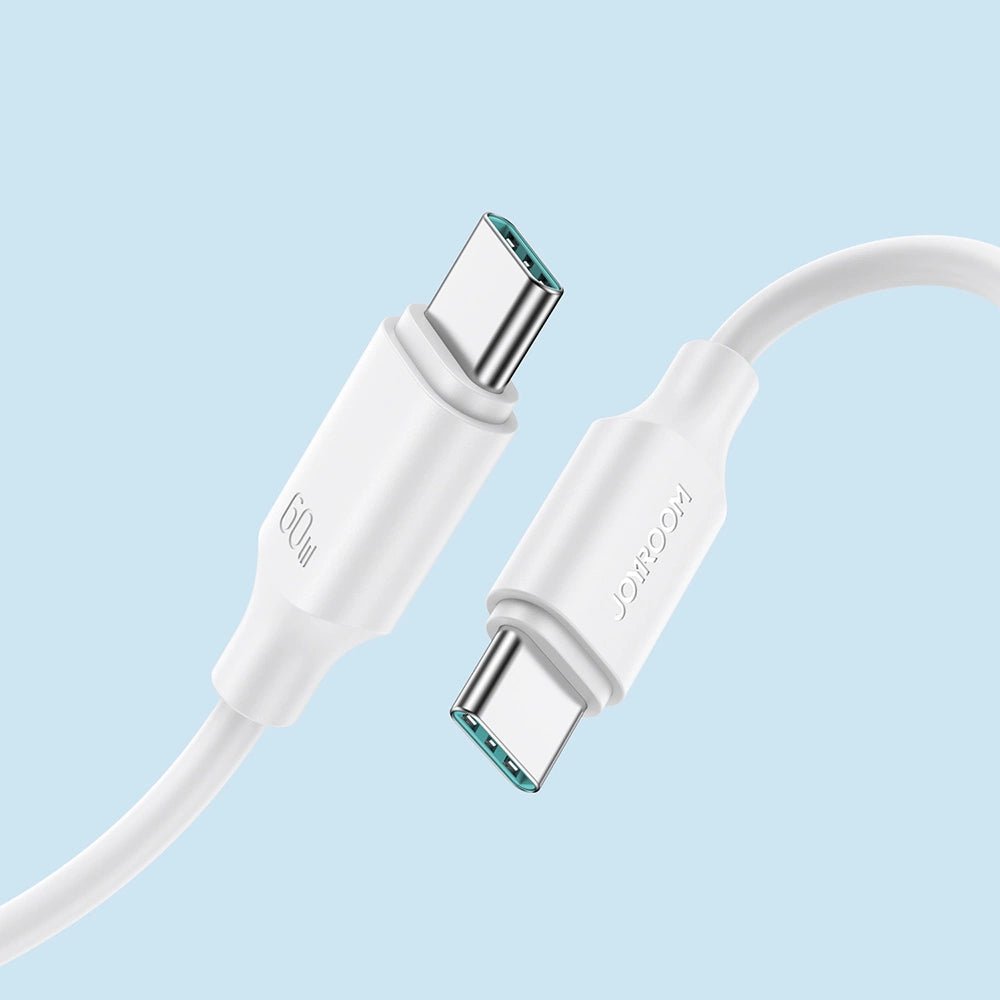 Joyroom Long-Lasting Series A9 USB-C / USB-C PD QC cable 60W 3A 1m - white_4