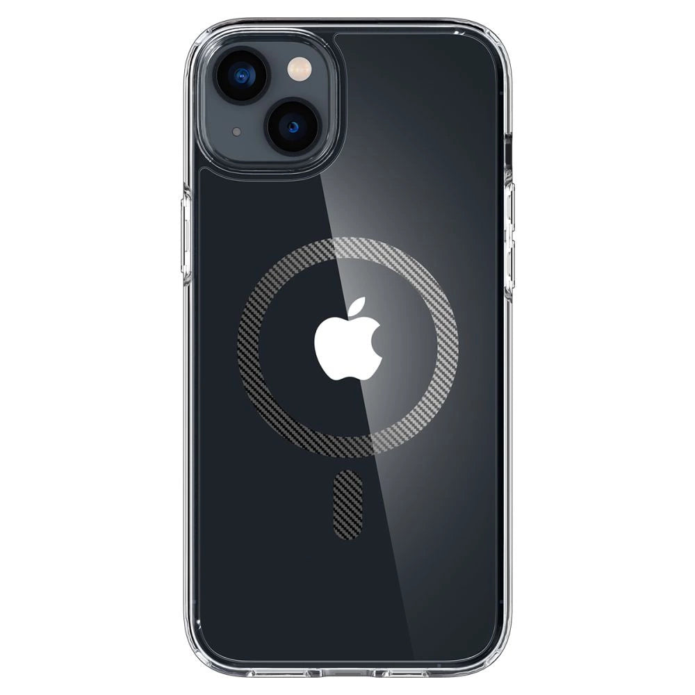 Spigen Ultra Hybrid Mag Case with MagSafe for iPhone 14 Plus - Clear Gray_1