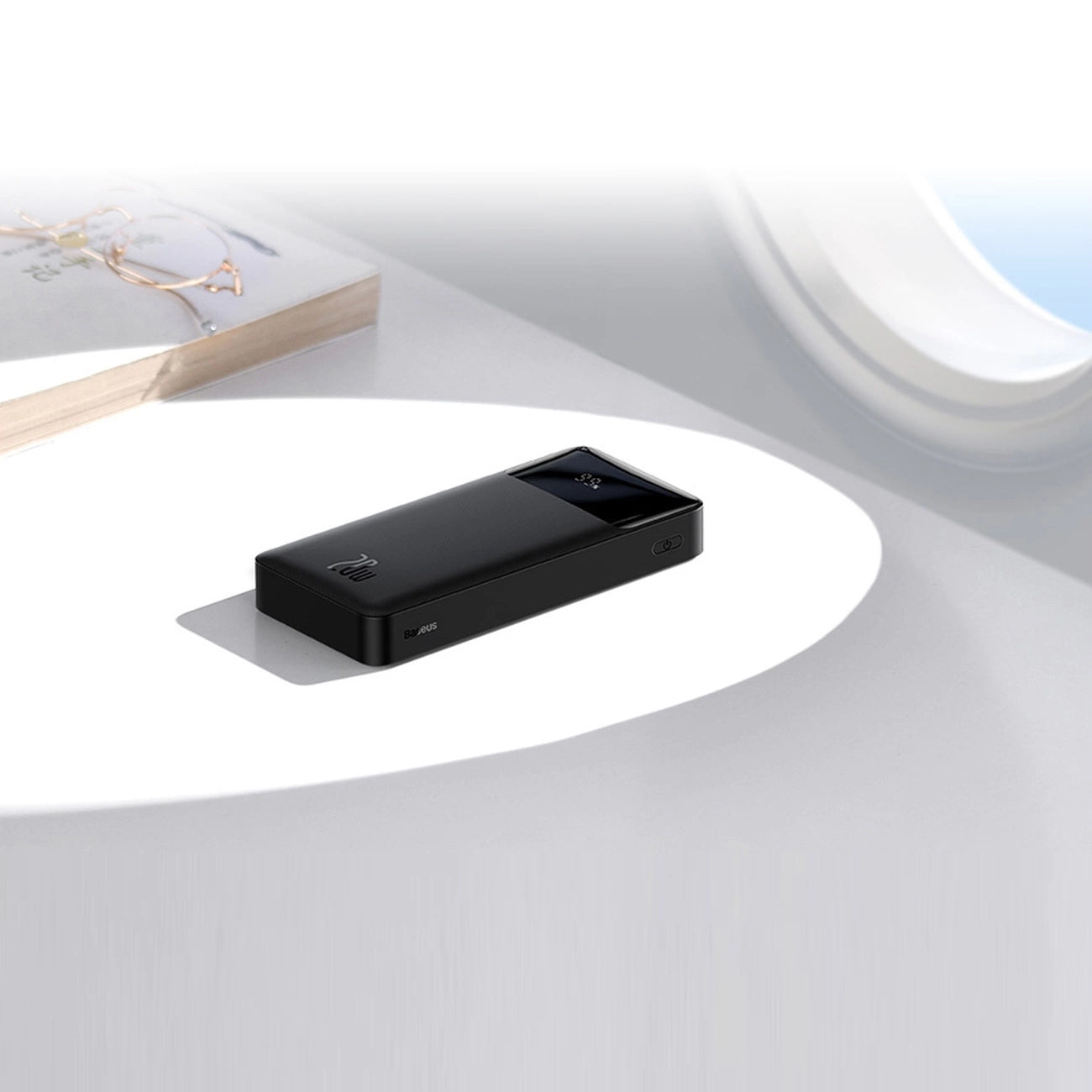 Baseus Bipow Fast Charging Power Bank 10000mAh 20W Black (Overseas Edition) + USB-A - Micro USB 0.25m Black Cable (PPBD050301)_14