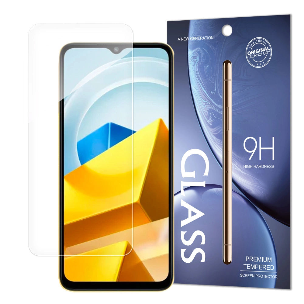 Tempered Glass Xiaomi Poco M5 tempered glass 9H hardness (packaging - envelope)_0