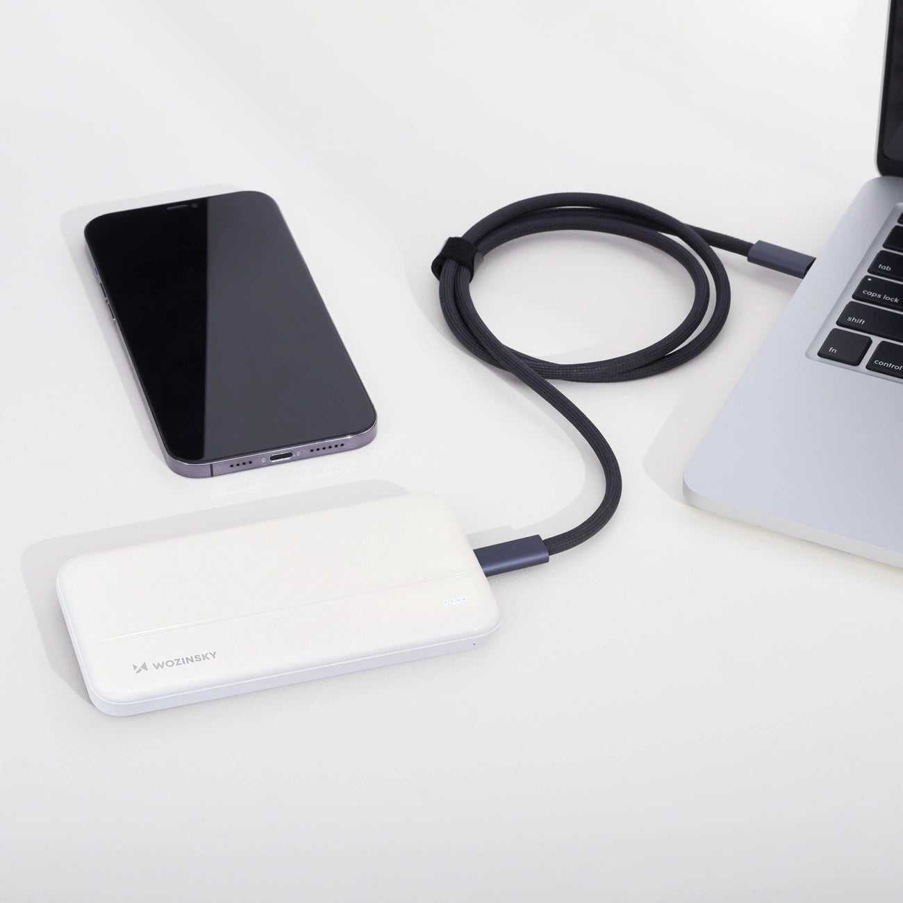 Wozinsky powerbank Li-Po 10000mAh 2 x USB white (WPBWE1)_7
