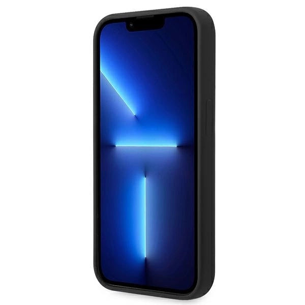Etui BMW BMHCP14LSILBK iPhone 14 Pro 6,1" czarny/black Silicone Metal Logo_4