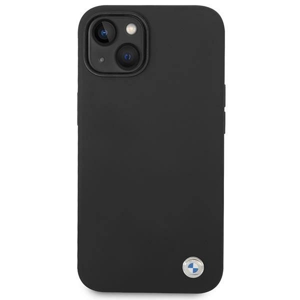 Case BMW BMHCP14MSILBK iPhone 14 Plus 6.7" black/black Silicone Metal Logo_2