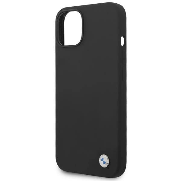 Case BMW BMHCP14MSILBK iPhone 14 Plus 6.7" black/black Silicone Metal Logo_5