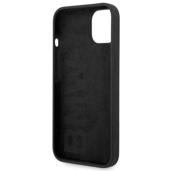 Case BMW BMHCP14MSILBK iPhone 14 Plus 6.7" black/black Silicone Metal Logo_6
