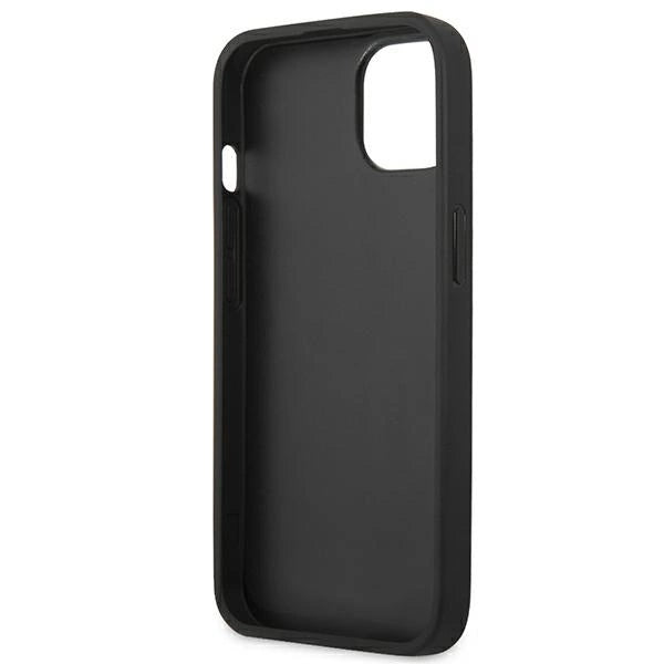 Case BMW BMHCP14MSLLBK iPhone 14 Plus 6.7 "black / black Leather Stamp_6