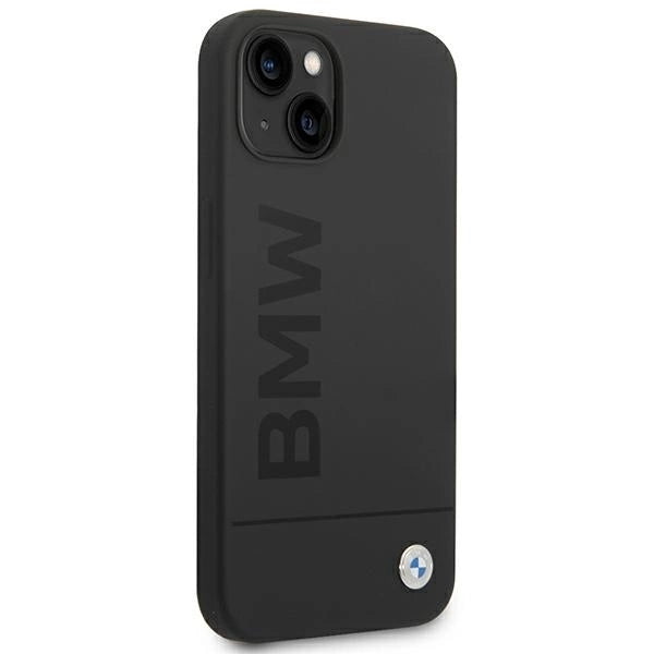 Case BMW BMHMP14MSLBLBK iPhone 14 Plus 6.7 "black / black hardcase Silicone Signature Logo Magsafe_4