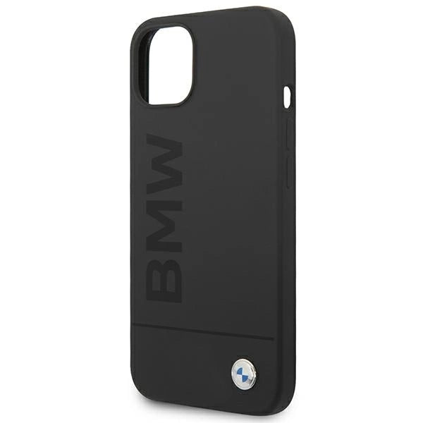 Case BMW BMHMP14MSLBLBK iPhone 14 Plus 6.7 "black / black hardcase Silicone Signature Logo Magsafe_6