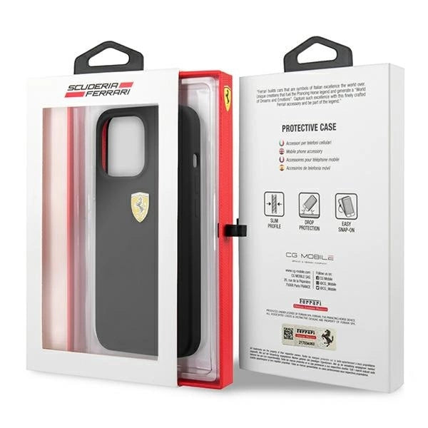 Ferrari FESSIHCP13XBK iPhone 13 Pro Max 6.7" black/black hardcase Silicone_7