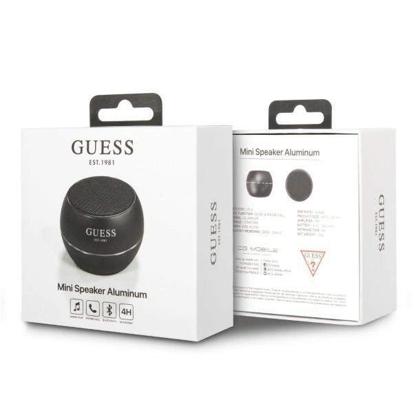Guess Bluetooth speaker GUWSALGEK Speaker mini black / black_3