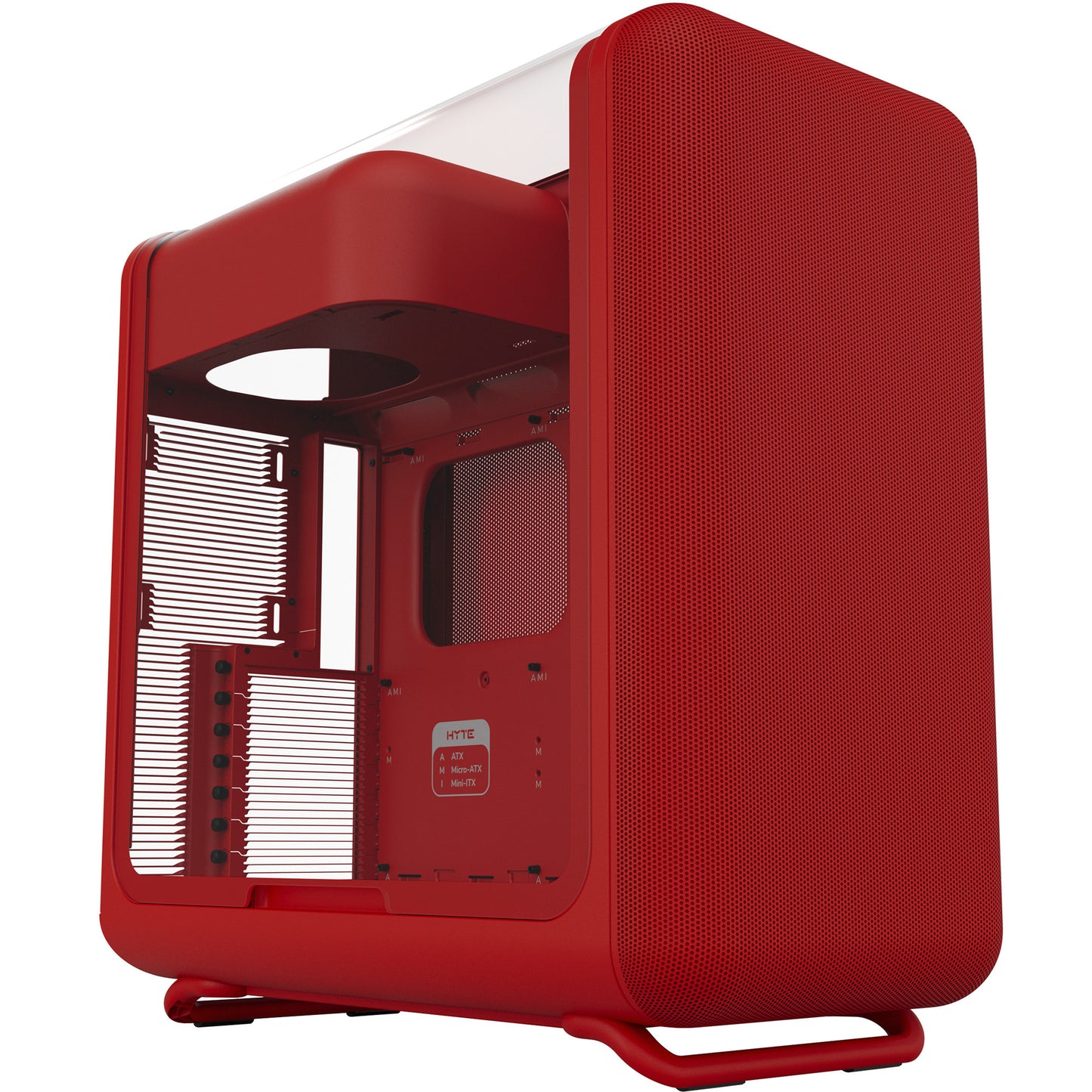Caixa ATX HYTE X50 Red Midi-Tower Vidro Temperado