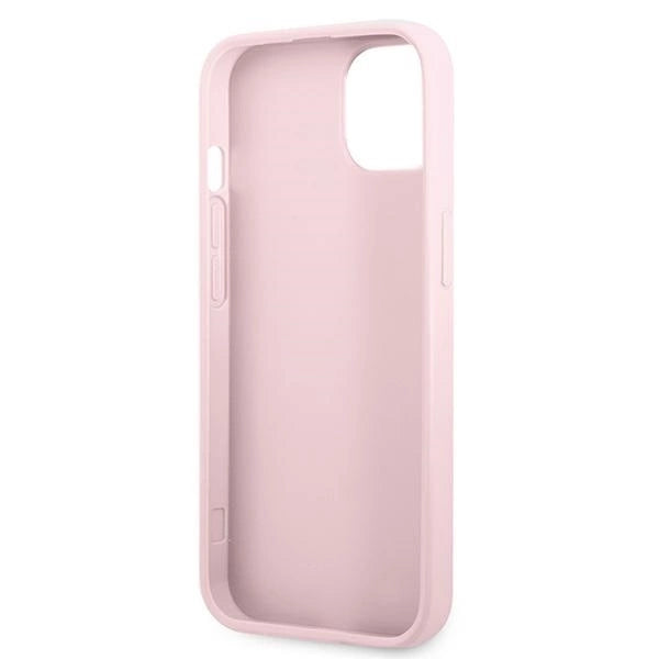 Guess GUHCP13SPSASBPU iPhone 13 mini 5,4 "purple / purple Saffiano Hot Stamp & Metal Logo_6