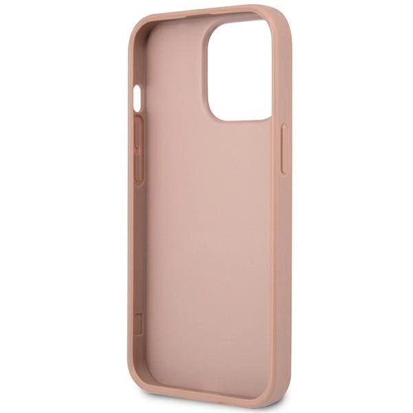 Guess GUHCP14LPSATLP iPhone 14 Pro 6.1 "pink / pink hardcase SaffianoTriangle Logo_6