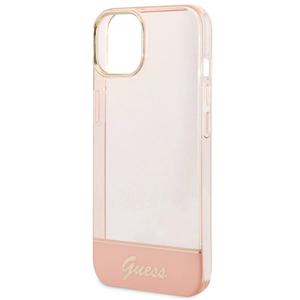 Guess GUHCP14MHGCOP iPhone 14 Plus 6.7 "pink / pink hardcase Translucent_5