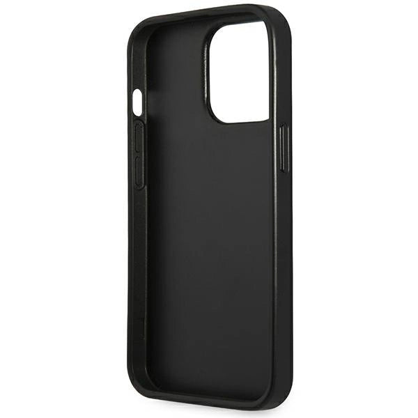 Guess GUHCP14XPSATLG iPhone 14 Pro Max 6.7 "silver / silver hardcase SaffianoTriangle Logo_6