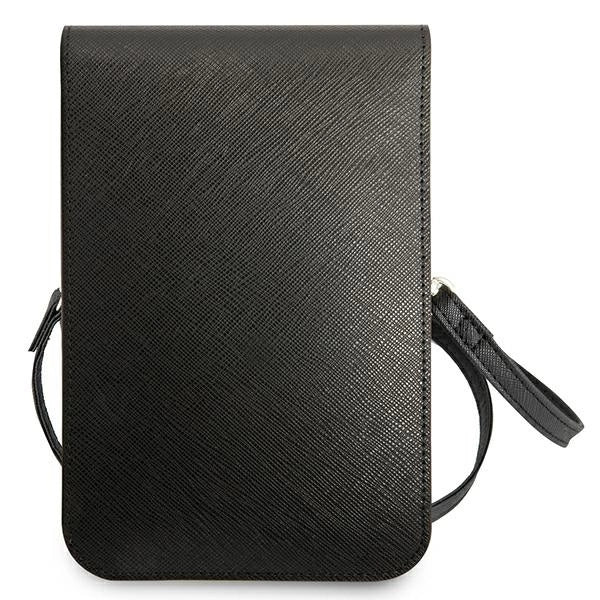 Guess Handbag GUWBSATMBK black / black Saffiano Triangle_4