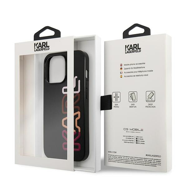 Karl Lagerfeld KLHCP13XPCOBK iPhone 13 Pro Max 6,7" czarny/black hardcase Multipink Brand_7