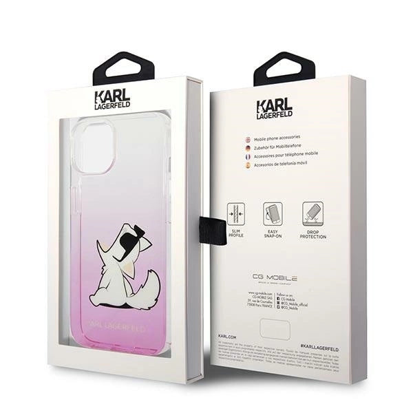 Karl Lagerfeld KLHCP14MCFNRCPI iPhone 14 Plus 6.7 "hardcase pink / pink Choupette Fun_7