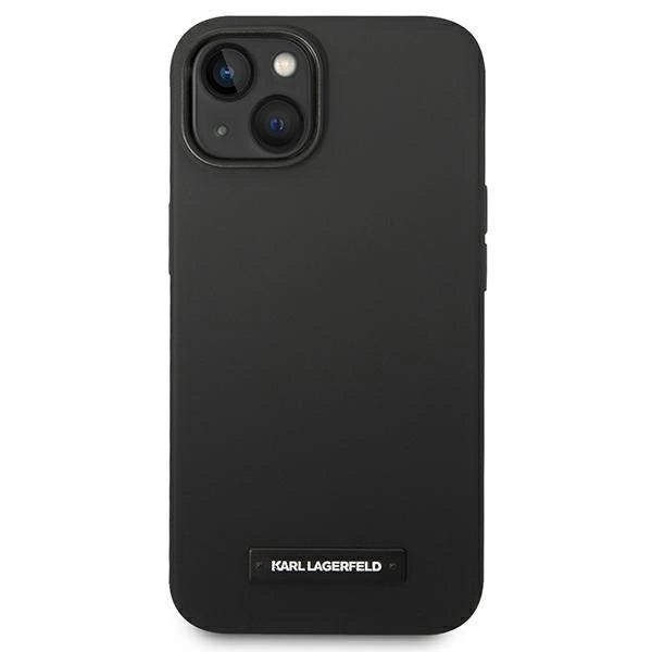 Karl Lagerfeld KLHMP14SSLMP1K iPhone 14 6,1" hardcase czarny/black Silicone Plaque Magsafe_2
