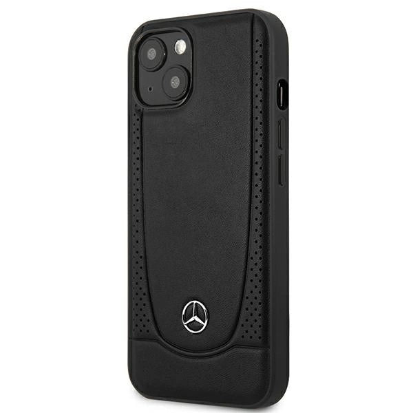 Mercedes MEHCP14MARMBK iPhone 14 Plus 6.7 "black / black hardcase Leather Urban_1
