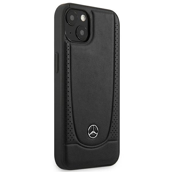 Mercedes MEHCP14MARMBK iPhone 14 Plus 6.7 "black / black hardcase Leather Urban_3
