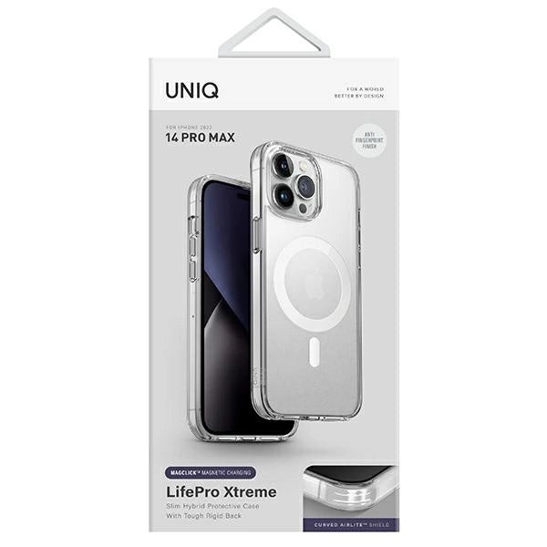 Uniq LifePro Xtreme Magclick Charging case for iPhone 14 Pro Max - transparent_3