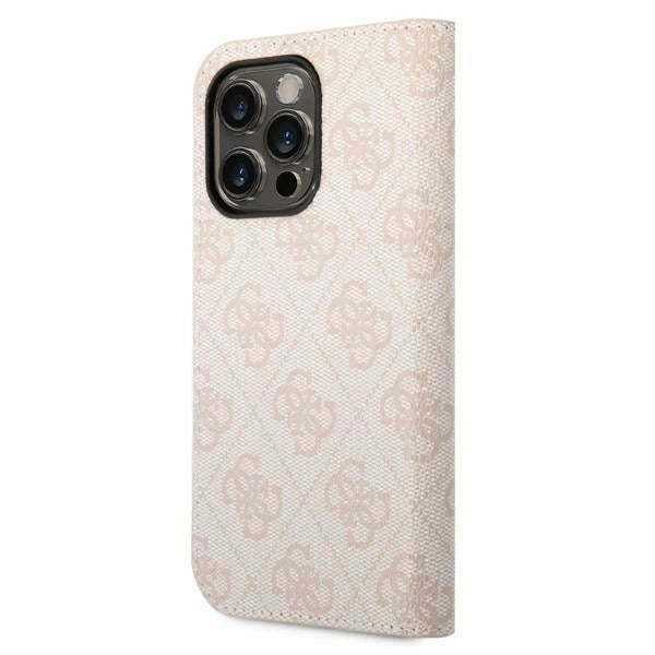 Guess GUBKP14LHG4SHP iPhone 14 Pro 6.1 "pink / pink book 4G Vintage Gold Logo_1
