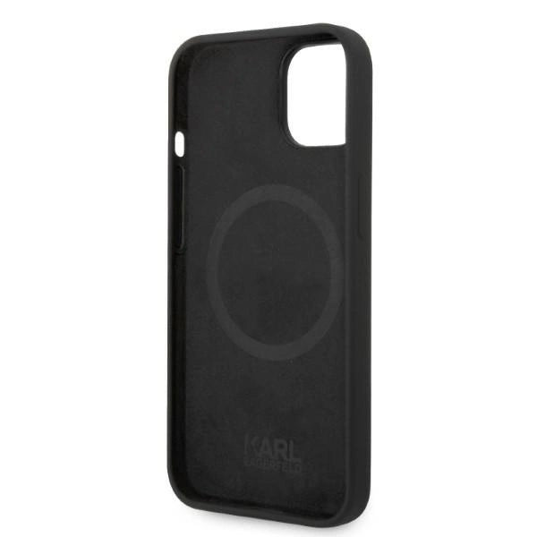 Karl Lagerfeld KLHMP14MSSKCK iPhone 14 Plus 6.7 "hardcase black / black Liquid Silicone Karl & Choupette Magsafe_6