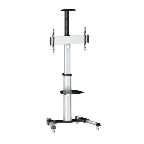 EQUIP ERGO SUPORTE CHAO LCD 37" 70" COM PRATELEIRA ROTACAO 90º 650602_1