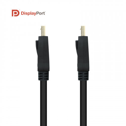 Cable Displayport 1.4 8K Nanocable 10.15.2501/ Displayport Macho - Displayport Macho/ 1m/ Certificado/ Negro_5