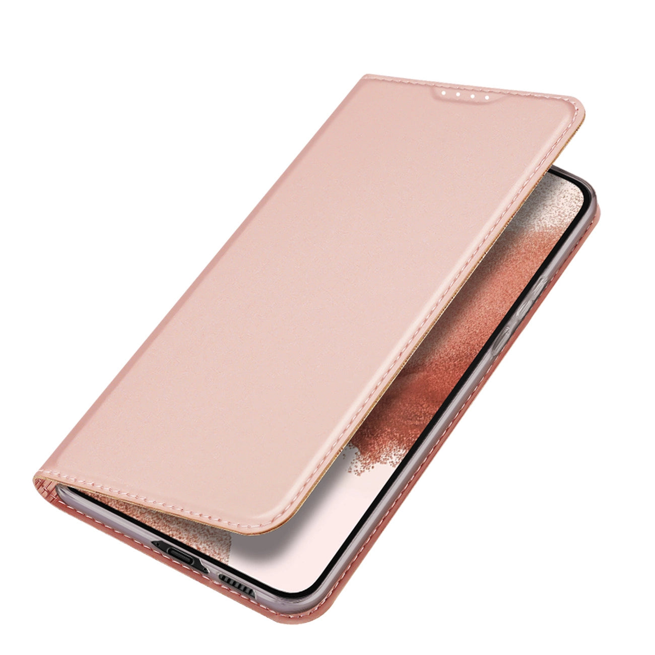 Dux Ducis Skin Pro case for Samsung Galaxy S23+ flip cover card wallet stand pink_3
