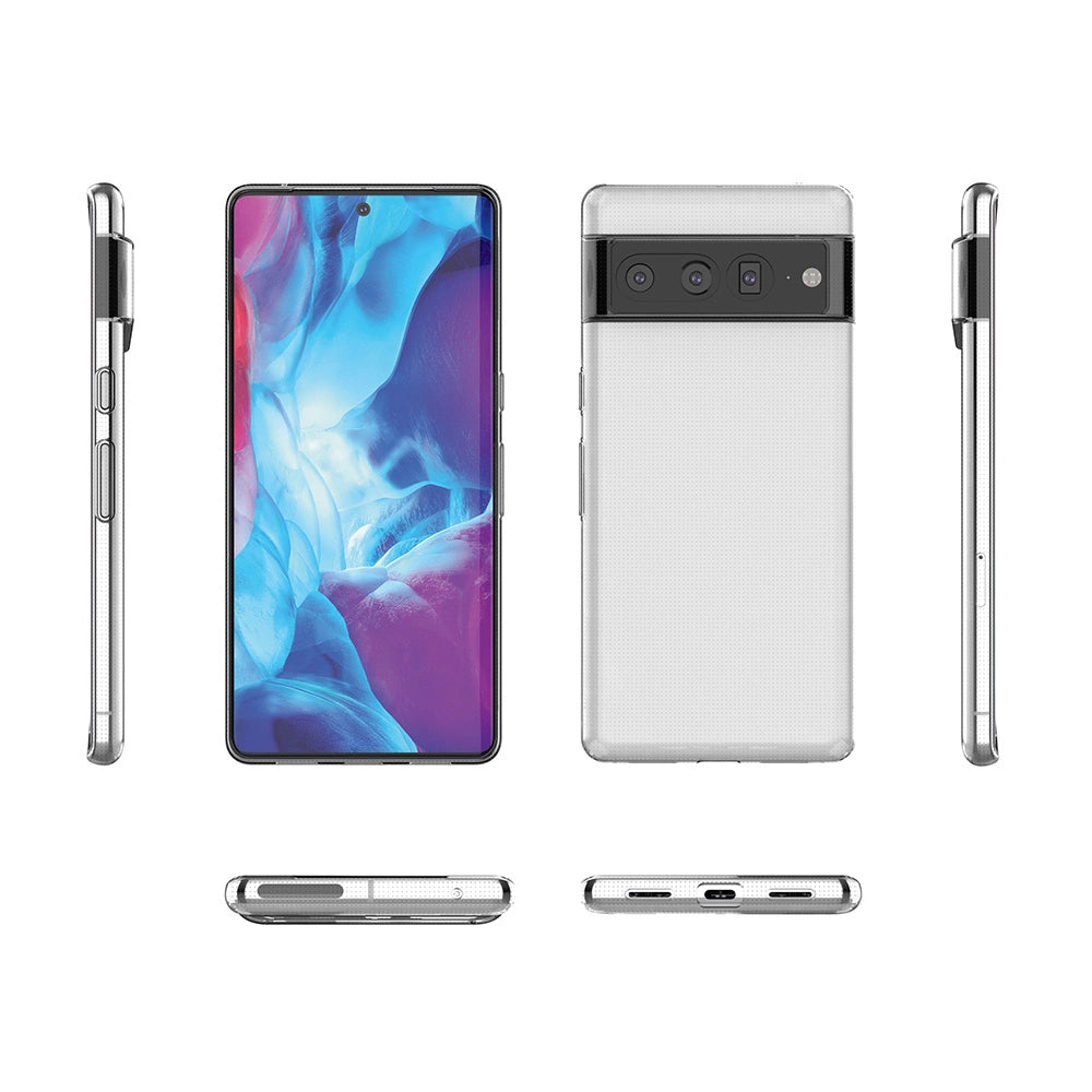Ultra Clear 0.5mm Google Pixel 7 Pro Case Gel Back Cover Transparent_1