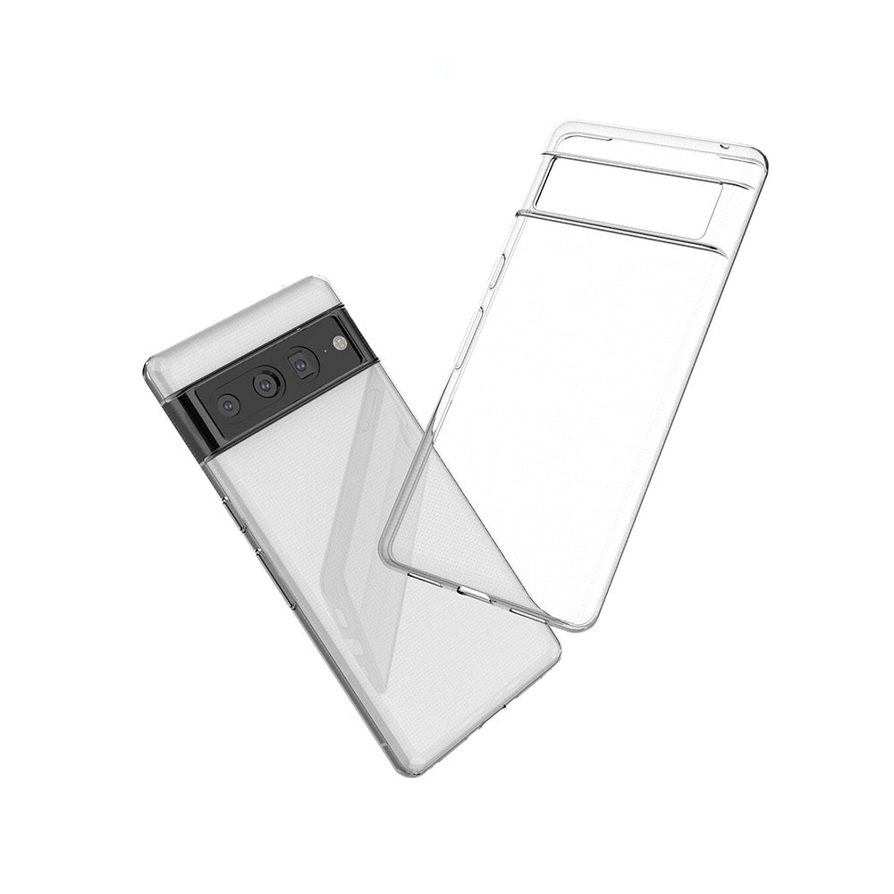 Ultra Clear 0.5mm Google Pixel 7 Pro Case Gel Back Cover Transparent_4