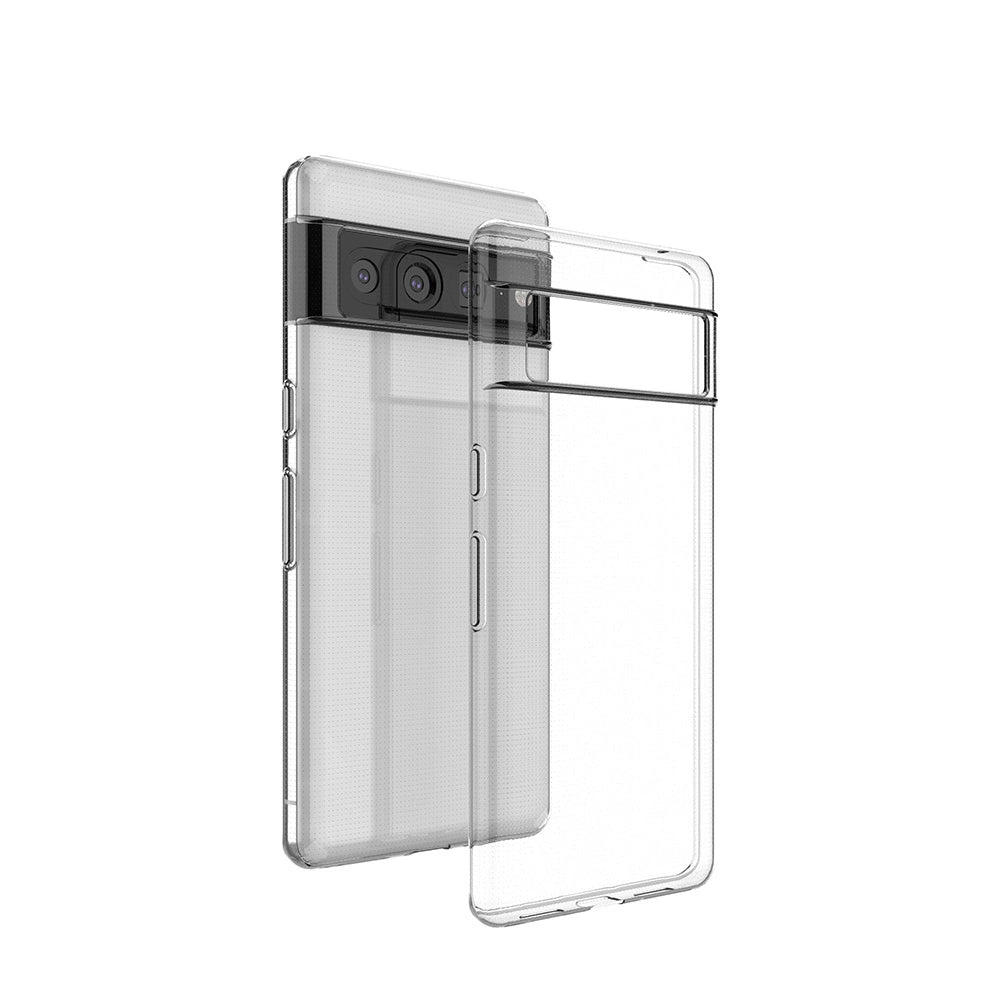 Ultra Clear 0.5mm Google Pixel 7 Pro Case Gel Back Cover Transparent_5