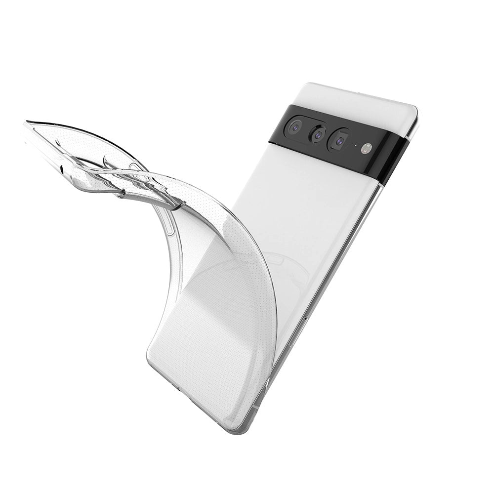 Ultra Clear 0.5mm Google Pixel 7 Pro Case Gel Back Cover Transparent_6