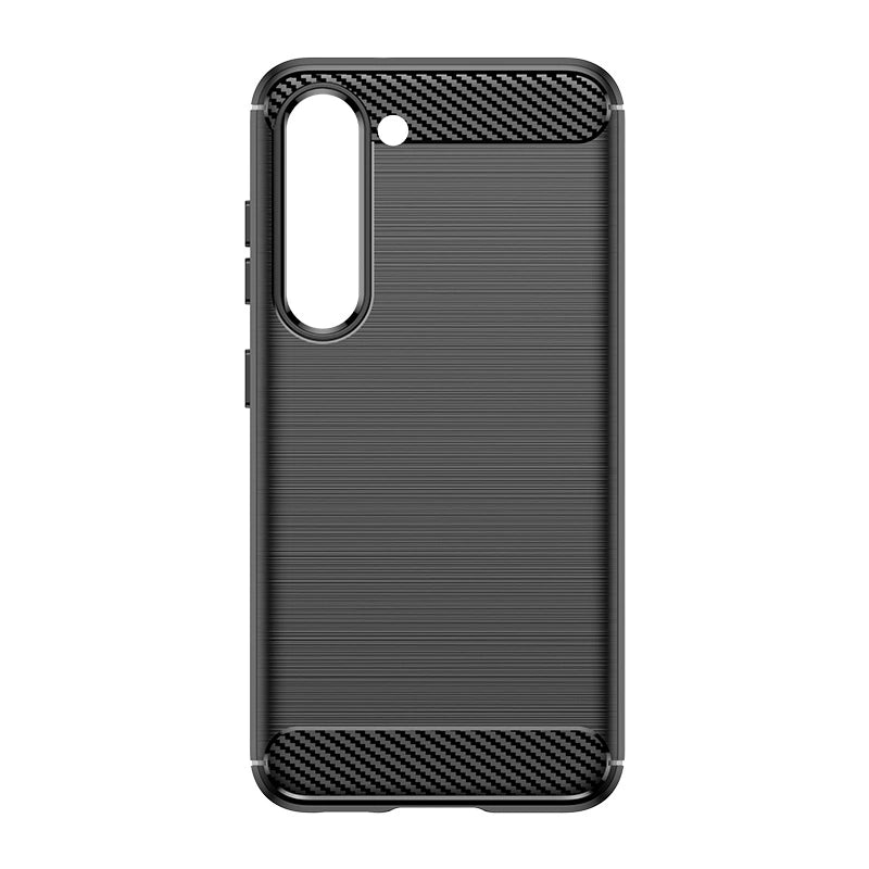 Carbon Case case for Samsung Galaxy S23+ flexible silicone carbon cover black_3