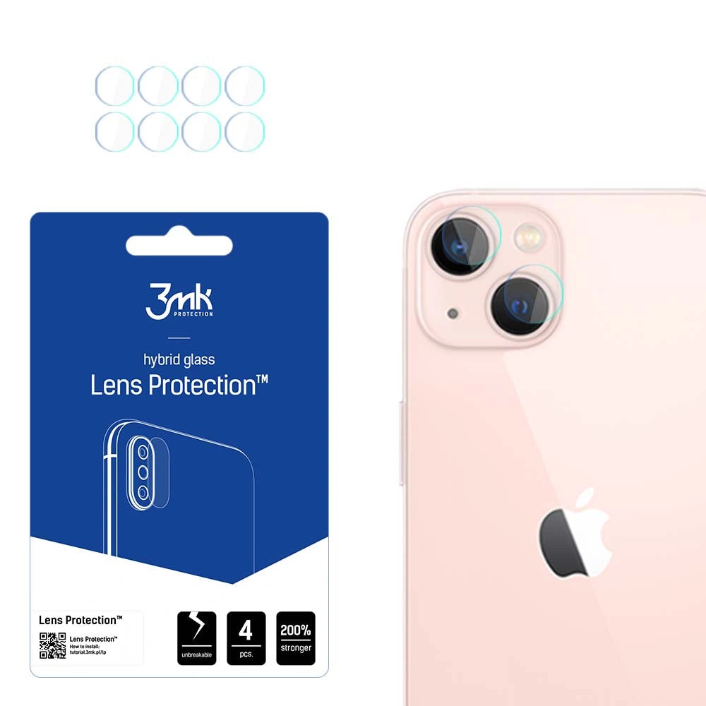 Camera glass for iPhone 14 Plus 7H for 3mk Lens Protection series lens_0