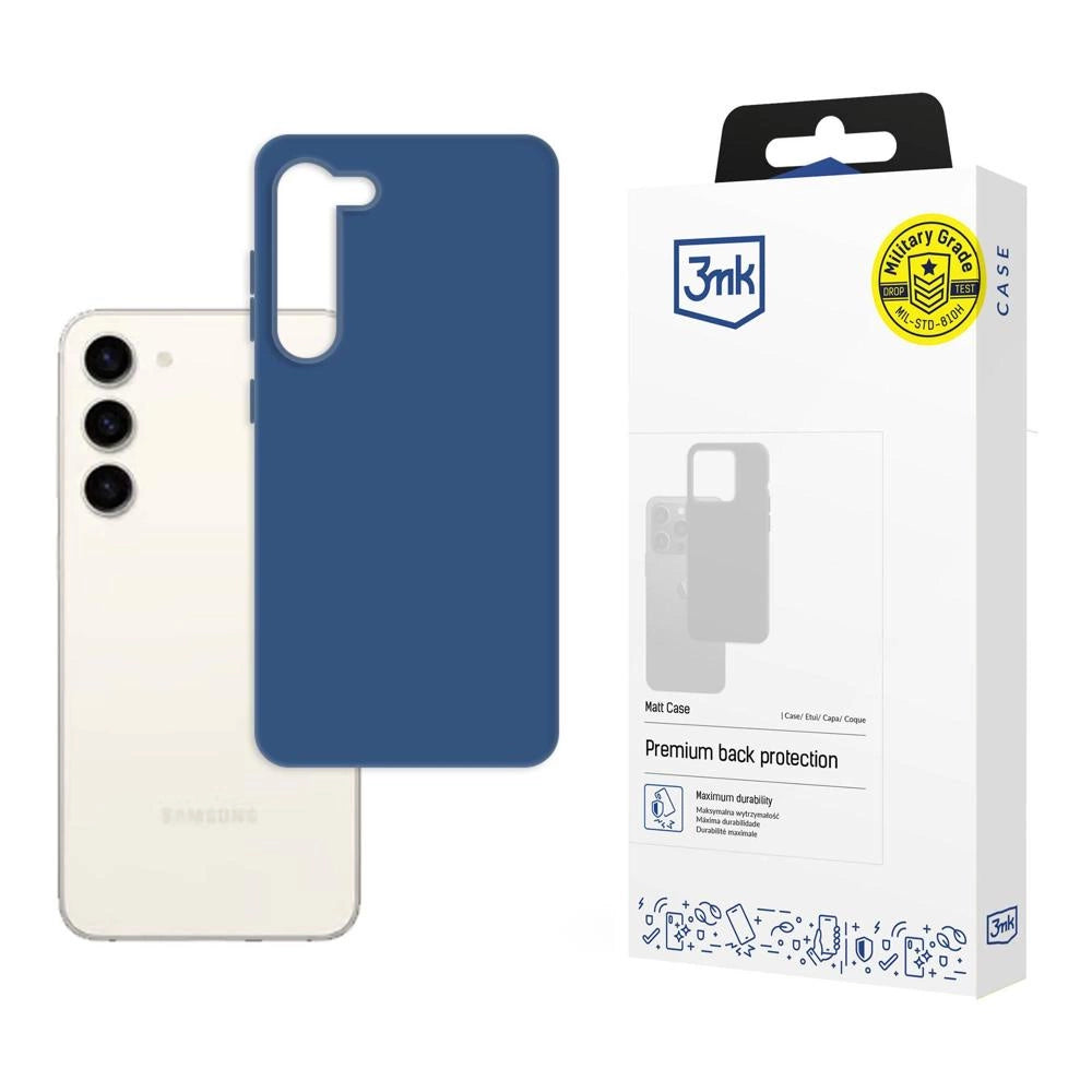 Samsung Galaxy S23 Plus - 3mk Matt Case blueberry_0