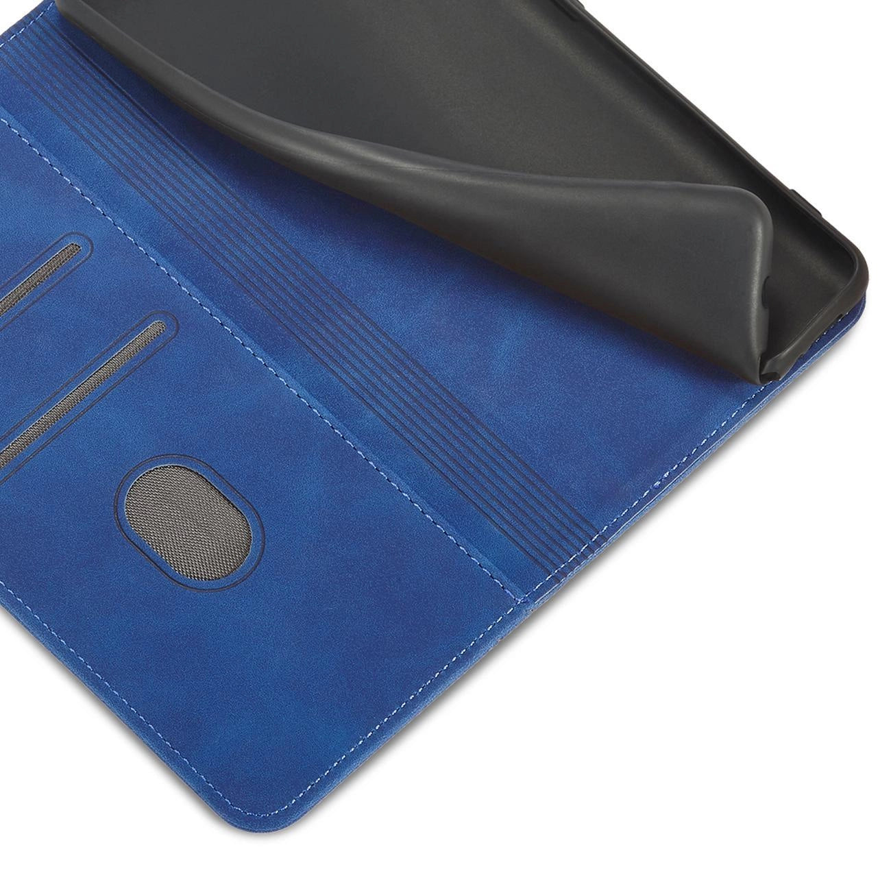 Magnet Fancy Case for Samsung Galaxy S23 Ultra Cover with Flip Wallet Stand Blue_7