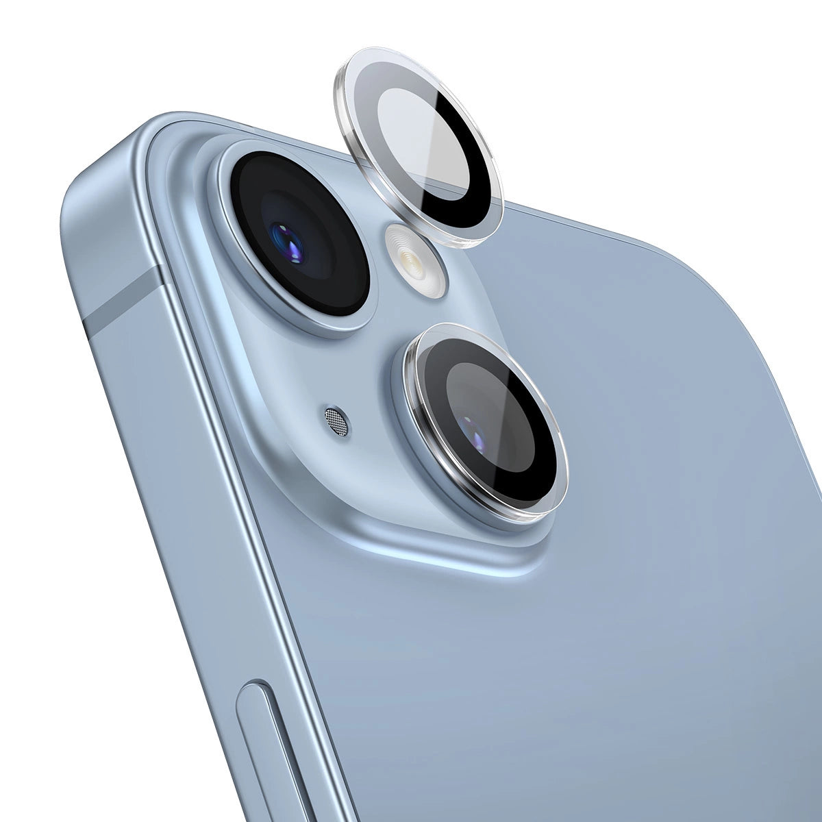 Baseus tempered glass for iPhone 14 / iPhone 14 Plus camera lenses transparent + cleaning kit_0