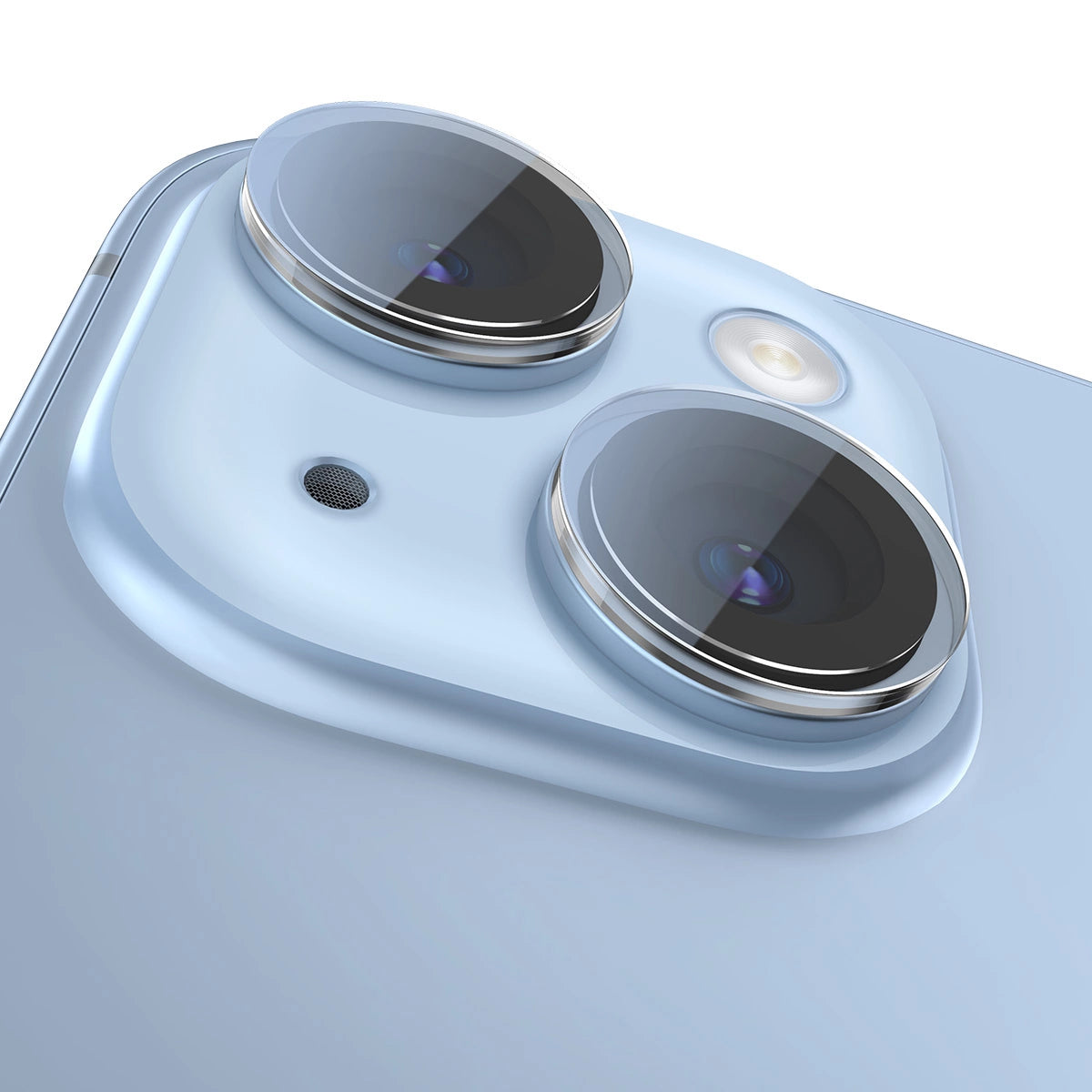 Baseus tempered glass for iPhone 14 / iPhone 14 Plus camera lenses transparent + cleaning kit_4