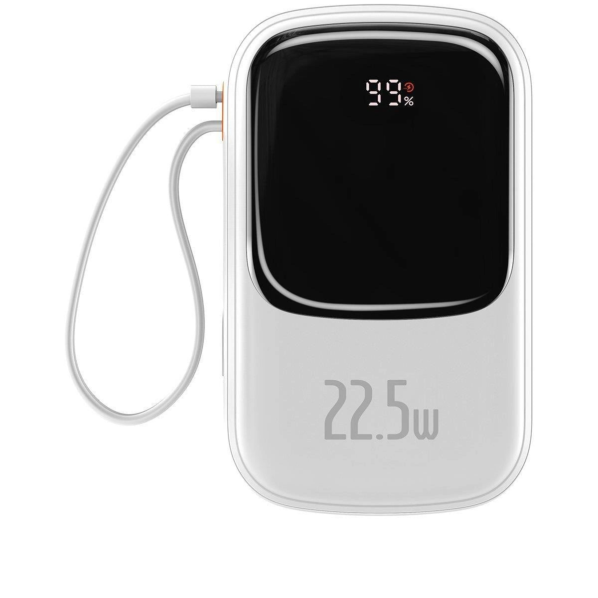 Powerbank Baseus Qpow PRO with cable, 20000mAh, 22.5W (White)_4