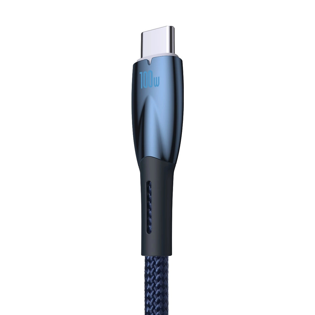 Baseus Glimmer Series fast charging cable USB-A - USB-C 100W 480Mbps 1m blue_3