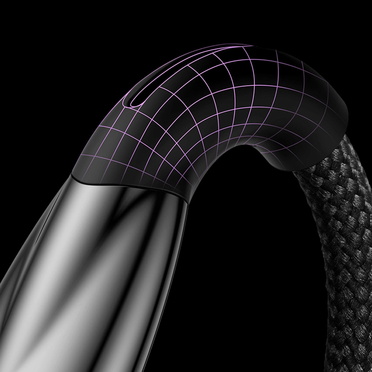 Baseus Glimmer Series fast charging cable USB-A - USB-C 100W 480Mbps 1m white_19