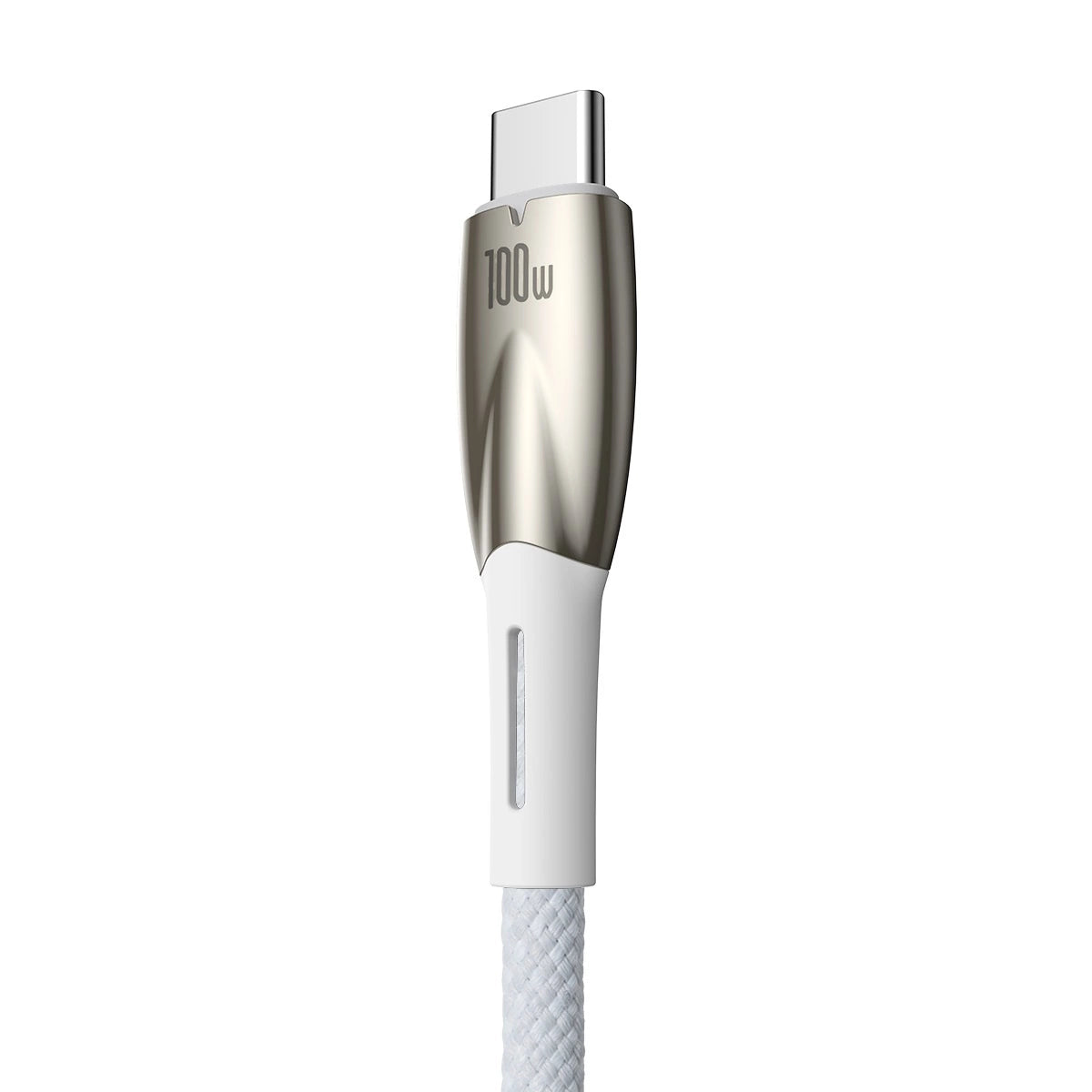 Baseus Glimmer Series fast charging cable USB-A - USB-C 100W 480Mbps 1m white_2